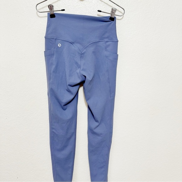 Popflex Supersculpt™ Leggings with Pockets 25” Blue Mist size XS - Picture 11 of 14